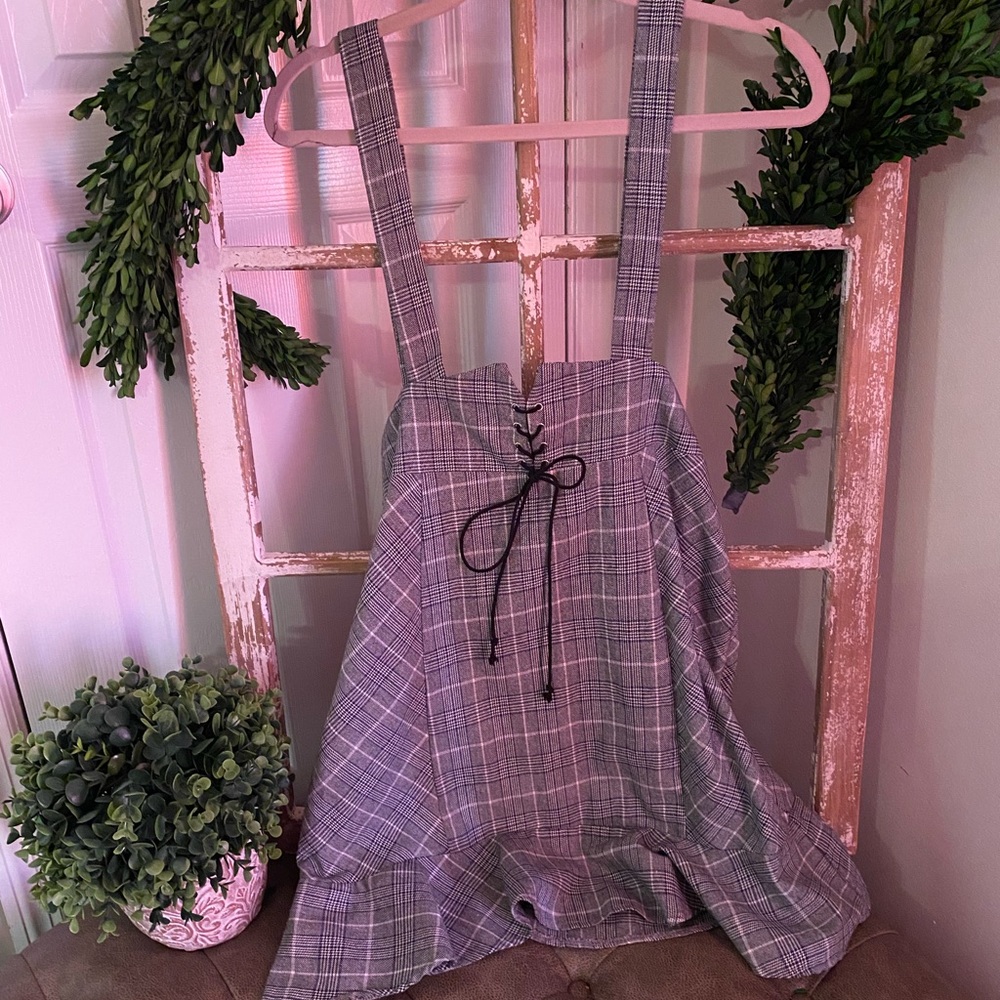 Plaid dress